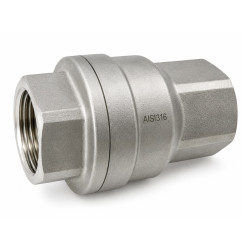 NEREZ Zpětná klapka 1" AISI 316 Tmax 180°C