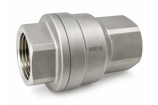 NEREZ Zpětná klapka 1" AISI 316 Tmax 180°C