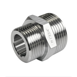 NEREZ Silnostěnná vsuvka redukovaná 1/2 x 3/4" AISI 316 Tmax 220°C