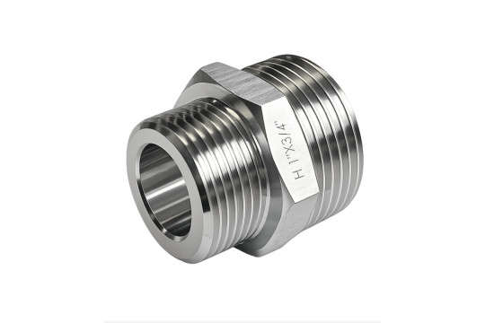 NEREZ Silnostěnná vsuvka redukovaná 1/2 x 3/4" AISI 316 Tmax 220°C