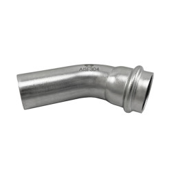 INOXPRESS oblouk 45° 22 mm M x F