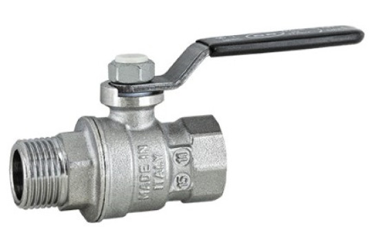 AUREA Kulový kohout MF Páka 3/4", PN35, Tmax 140°C