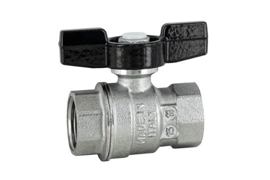 AUREA Kulový kohout FF Motýl 5/4", PN35, Tmax 140°C