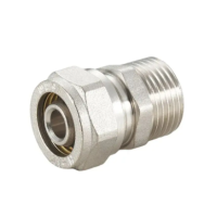 H-LINE PEX Svěrný přechod s vnějším závitem 16 mm x 1/2" H-LINE PEX Svěrný přechod s vnějším závitem 16 mm x 1/2"