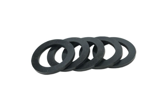 6/4" těsnění EPDM černé - 44x33x2 mm