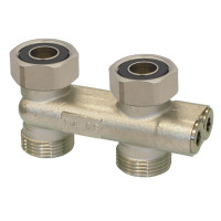 FORNARA křížení přímé pro radiátory VK, uzavíratelné, s redukcemi 3/4" x 1/2" a adaptéry na plocho FORNARA křížení přímé pro radiátory VK, uzavíratelné, s redukcemi 3/4" x 1/2" a adaptéry na plocho