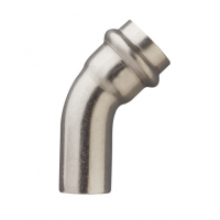 Frabopress INOX oblouk 45° M x F 22 mm