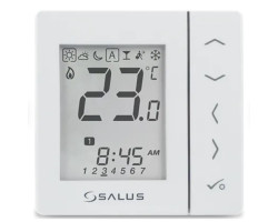 VS30W - Týdenní programovatelný termostat Bílý 230V