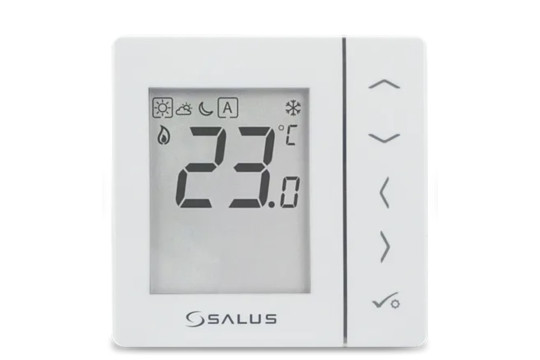 VS35W - Digitální manuální termostat 230V Bílý VS35W - Digitální manuální termostat 230V Bílý