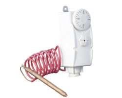 AT10F Příložný termostat s kapilárou 230V AC 50Hz 
