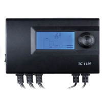 TC 11M Elektronický termostat pro ovládání trojcestného ventilu a oběhového čerpadla TC 11M Elektronický termostat pro ovládání trojcestného ventilu a oběhového čerpadla