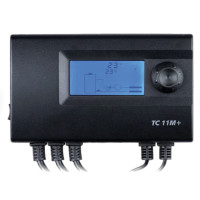TC 11M+ Elektronický termostat pro ovládání trojcestného ventilu a oběhového čerpadla TC 11M+ Elektronický termostat pro ovládání trojcestného ventilu a oběhového čerpadla