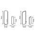 SW600 Okenní / dveřní senzor provedení Slim ZigBee 2,4GHz SW600 Okenní / dveřní senzor provedení Slim ZigBee 2,4GHz