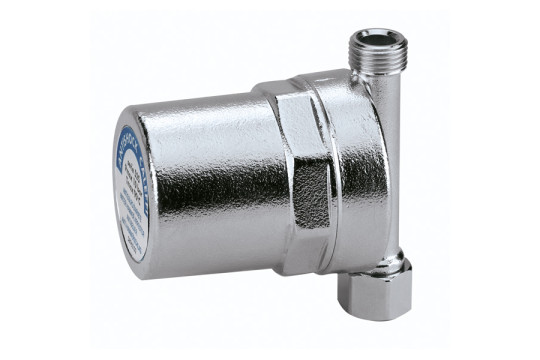 CALEFFI 525 3/8” F matice x 3/8” M, Kompenzátor hydraulických rázů k bateriím CALEFFI 525 3/8” F matice x 3/8” M, Kompenzátor hydraulických rázů k bateriím