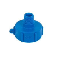 REDUKCE IBC NÁDRŽE PLAST VNĚJŠÍ ZÁVIT 1/2" - S60x6 REDUKCE IBC NÁDRŽE PLAST VNĚJŠÍ ZÁVIT 1/2" - S60x6