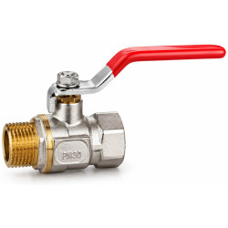 Kulový kohout MF 1/2" s UCPÁVKOU, Páka, PN30