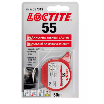 LOCTITE 55 teflonové těsnící vlákno 50m (38128)
