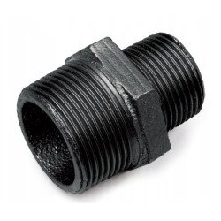Černá vsuvka redukovaná 6/4" x 1"