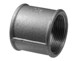 Černý nátrubek 1/2"