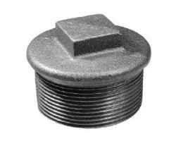 Černá zátka 6/4"