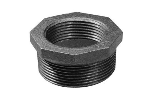 Černá redukce MF 3/8" x 1/4"