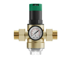 Regulátor tlaku s filtrem a manometrem 40 mcr - 3/4"