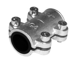 AGAFLEX OBA třmen 3/4", 26,5-27,3mm, opravný, pro ocelové potrubí, voda, litina/pozink