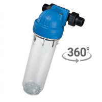 ATLAS Vodní filtr SENIOR 10" DP 360°DS - 3/4"(1"), BX(SX) 8BAR, 45°C ATLAS Vodní filtr SENIOR 10" DP 360°DS - 3/4"(1"), BX(SX) 8BAR, 45°C
