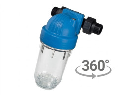 ATLAS Vodní filtr JUNIOR 7" DP 360°DS - 3/4"(1"), BX(SX) 8BAR, 45°C