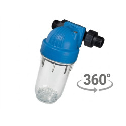 ATLAS Vodní filtr JUNIOR 7" DP 360°DS - 3/4"(1"), BX(SX) 8BAR, 45°C