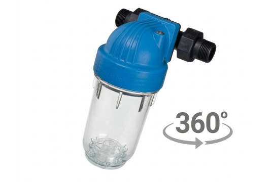 ATLAS Vodní filtr JUNIOR 7" DP 360°DS - 3/4"(1"), BX(SX) 8BAR, 45°C
