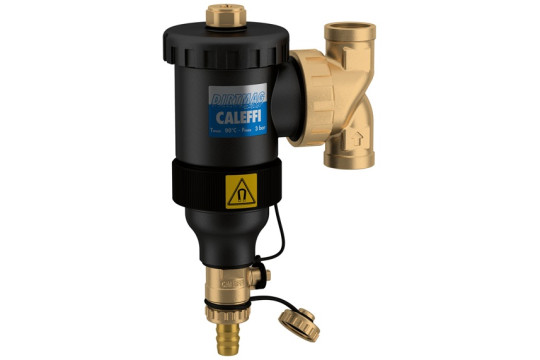 CALEFFI 5453 DIRTMAG Odkalovač nečistot 1" s magnetem a vypouštěním PN3, 5µm CALEFFI 5453 DIRTMAG Odkalovač nečistot 1" s magnetem a vypouštěním PN3, 5µm