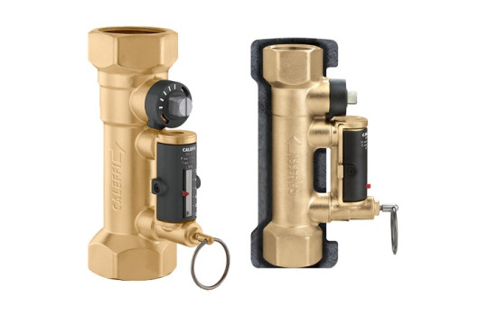 CALEFFI 132 Vyvažovací ventil 5/4" s průtokoměrem a izolací, 20 - 70 l/min CALEFFI 132 Vyvažovací ventil 5/4" s průtokoměrem a izolací, 20 - 70 l/min