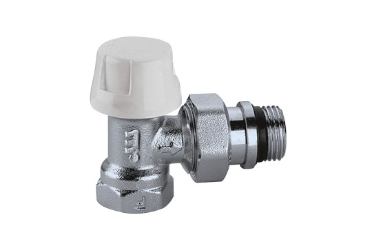 CALEFFI 220 Termostatický ventil radiátorový rohový DN10 - 3/8" PN10, Tmax 100°C CALEFFI 220 Termostatický ventil radiátorový rohový DN10 - 3/8" PN10, Tmax 100°C
