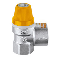 CALEFFI 253 Pojistný ventil SOLAR 1/2" x 2,5 BAR, Tmax 180°C CALEFFI 253 Pojistný ventil SOLAR 1/2" x 2,5 BAR, Tmax 180°C