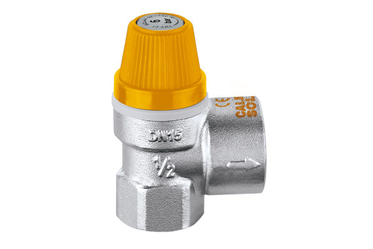 CALEFFI 253 Pojistný ventil SOLAR 3/4" x 2,5 BAR, Tmax 180°C CALEFFI 253 Pojistný ventil SOLAR 3/4" x 2,5 BAR, Tmax 180°C