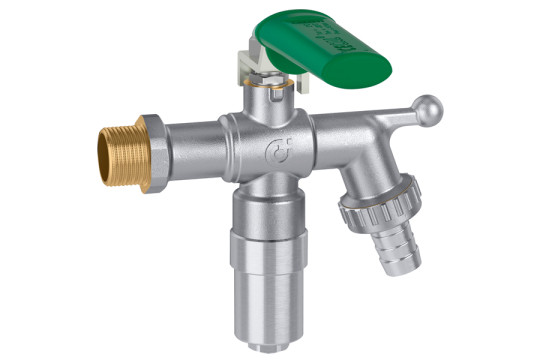 CALEFFI 603 Zahradní kulový kohout 1/2" s pojistkou proti zamrznutí CALEFFI 603 Zahradní kulový kohout 1/2" s pojistkou proti zamrznutí