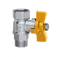 CALEFFI 2501 Kulový kohout SOLAR MF 3/8" s motýlkem, Tmax 200°C CALEFFI 2501 Kulový kohout SOLAR MF 3/8" s motýlkem, Tmax 200°C