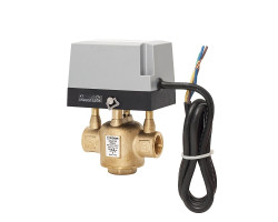 ESBE ZRS 234 Přepínací ventil 3-cestný s pohonem DN32- 5/4" Kvs 10 m3/h