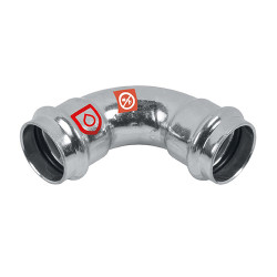 FRABOPRESS C-STEEL oblouk 18 mm 90° F x F