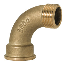 Mosazný oblouk 90° MF 1" PN20