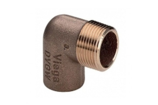 CU Kolenový přechod vnější 90° 15 mm x 1/2"