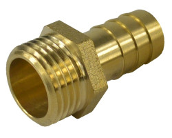 Mosazný hadičník 1" x 32 mm - Vnější závit, PN16