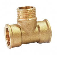 Mosazný T-kus FMF 1/2" s vnějším závitem Mosazný T-kus FMF 1/2" s vnějším závitem