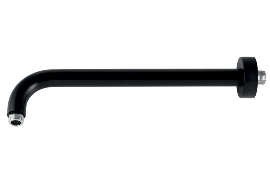 Rameno pevné sprchy 350 mm černá Rameno pevné sprchy 350 mm černá