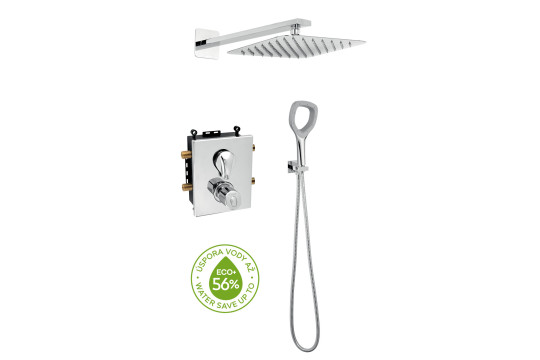 Sprchová sada podomítková termostatická ECO + chrom Sprchová sada podomítková termostatická ECO + chrom