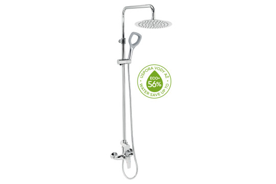 Sprchová souprava ECO+, sprchové baterie 57062 chrom Sprchová souprava ECO+, sprchové baterie 57062 chrom