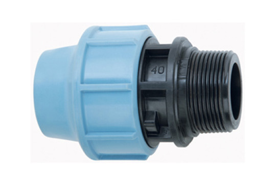 PE Přechod s vnějším závitem, 32 mm x 5/4" - na polyetylen