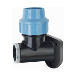 PE Nástěnné koleno 25 mm x 1/2" - Polyetylen