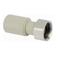 PPR Přechodka plast 20 x 3/4" s převlečnou maticí (SNAM02025X) PPR Přechodka plast 20 x 3/4" s převlečnou maticí (SNAM02025X)